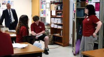 High school office